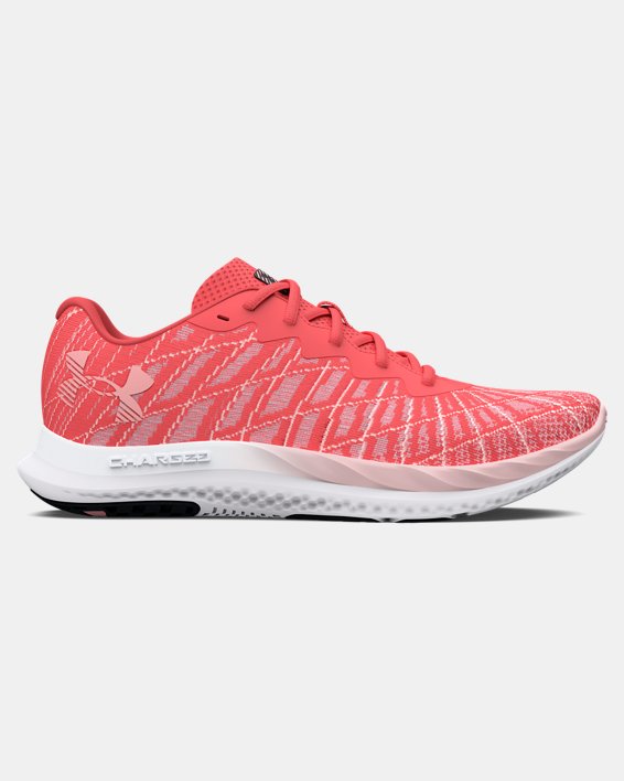Women's UA Charged Breeze 2 Running Shoes in Red image number 0